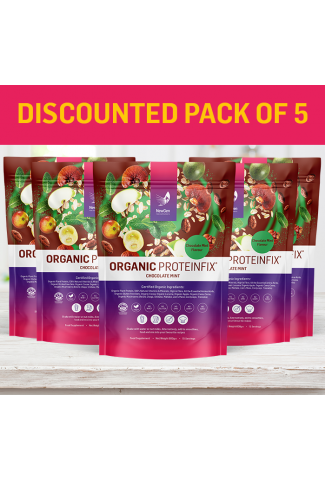 Organic ProteinFix Chocolate Mint - Discounted pack of 5